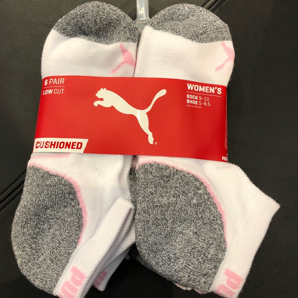🚫SOLD🚫Women’s Puma Socks 2 packs (12 Pairs)
